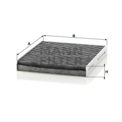 CUK 2545 FILTR KABINOWY MANN FILTER