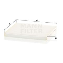 CU 24 004 FILTR POWIETRZA MANN FILTER