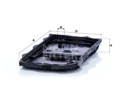 H 50 004 FILTR HYDRAULICZNY MANN FILTER