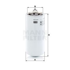 WD 13 007 x FILTR HYDRAULICZNY MANN FILTER