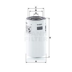 W 935/2 FILTR HYDRAULICZNY MANN FILTER