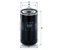 W 950/48 FILTR OLEJU MANN FILTER